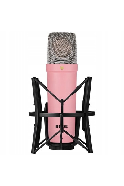 RØDE Rode NT1 Signature Pink - Microfon cu condensator cu capsulă cu bobină m...