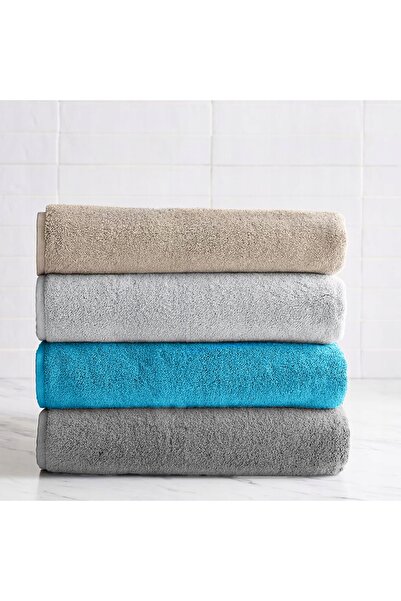 NO BRAND Set 4 prosoape 500g Premium, cu bucle duble, 70x140cm, culori asortate