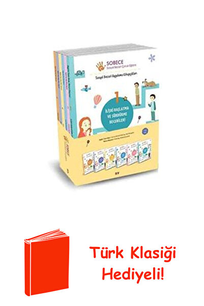 Say Yayınları Sobece-Sosyal Beceri Çocuk Eğitimi Seti-6 Kitap... + Türk Klasi...