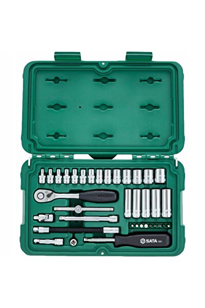 SATA SET DE CHEI DE TUBULARE 36 PIESE 1/4" METRIC ST09001SJ