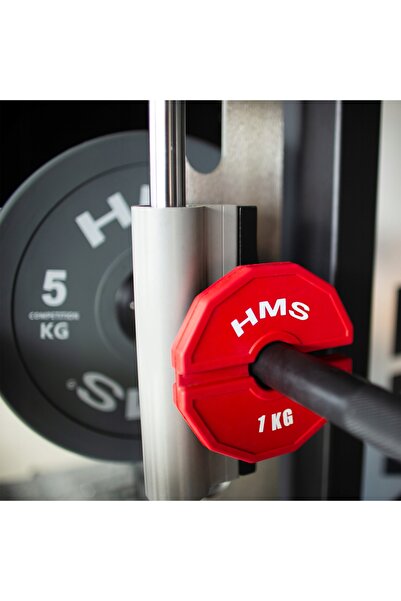 HMS 2x1kg Plăci de greutate din oțel pentru kettlebell, fracționate