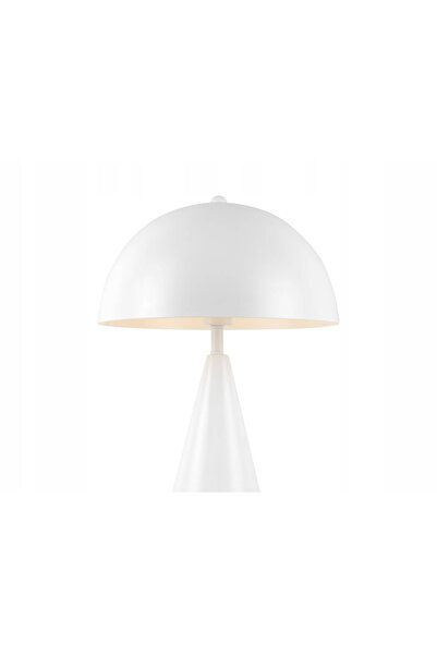 Leitmotiv Lampă de masă tip ciupercă, retro, albă, pentru living și sufrageri...