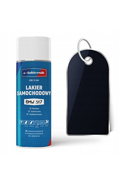 NO BRAND Vopsea auto spray + Lac transparent BMW 317 Orientblau