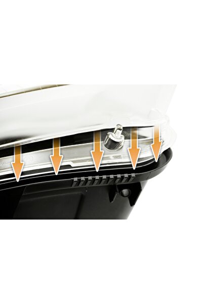 NO BRAND Capac de sticlă pentru lentila farului pentru Mercedes-Benz CLS C257...