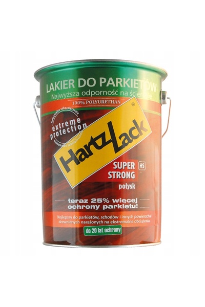 NO BRAND HARTZLACK HS Lac super rezistent pentru pardoseli din parchet, luciu...