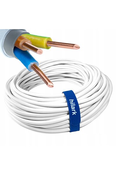 NO BRAND Cablu de instalație rotund YDY 3x1,5 mm² 450/750 V 25 m