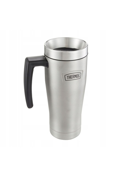 NO BRAND Termos Icon 470ml din oțel inoxidabil, cană termos cu izolație în vi...