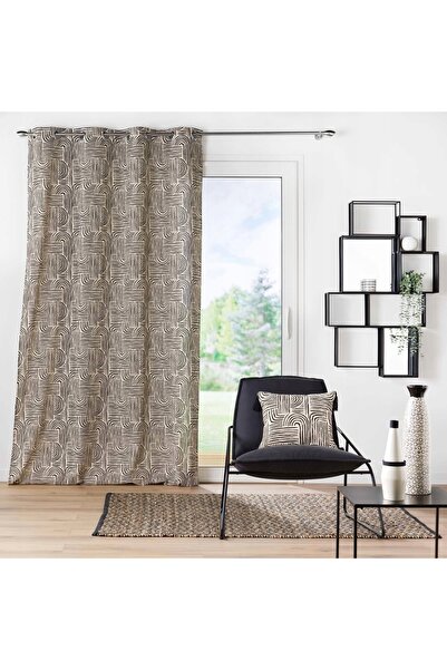 Douceur D'INTERIEUR Pernă decorativă cu franjuri geometrice 45x45