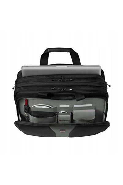 Wenger Geantă pentru laptop de până la 17 inch, negru clasic