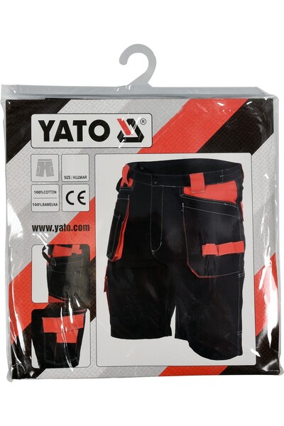 yato Pantaloni scurți de lucru 100% bumbac ASH mărimea XXL YT-80935