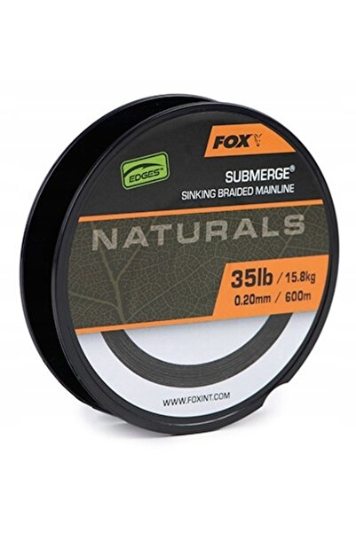Fox Fir împletit Submerge Naturals Braid 0,25mm 600m Diametru (mm): 0,25