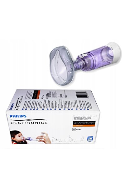 Philips Tub de inhalare KOMORA OPTICHAMBER DIAMOND pentru mască de copil "S"