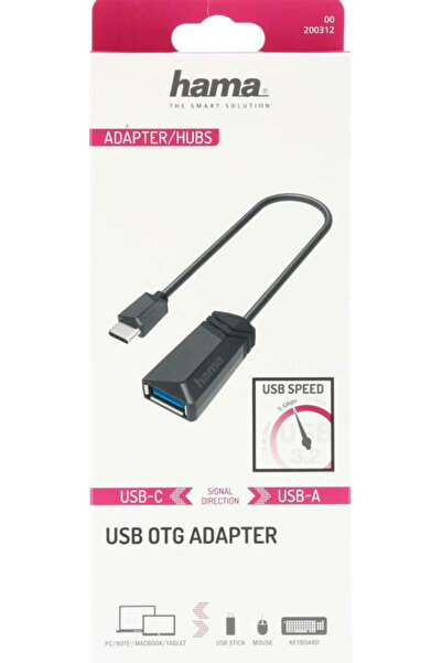 NO BRAND Adaptor Hama OTG USB-C - USB-A 3.2