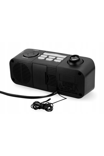 ELTRA Ceas radio cu alarmă Kasia cu afișaj LED și reglare a luminozității pro...