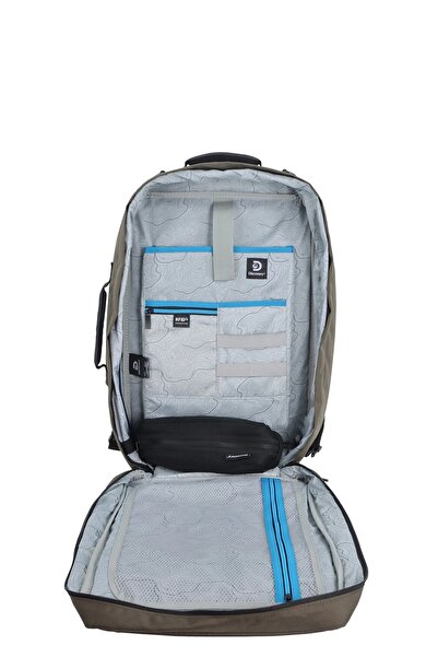 NO BRAND Rucsac de călătorie Discovery Andes 38L - Kaki
