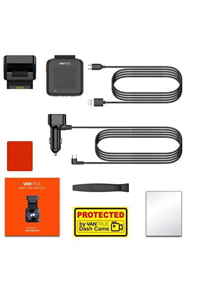 VANTRUE Cameră auto E1 Lite WiFi GPS HDR