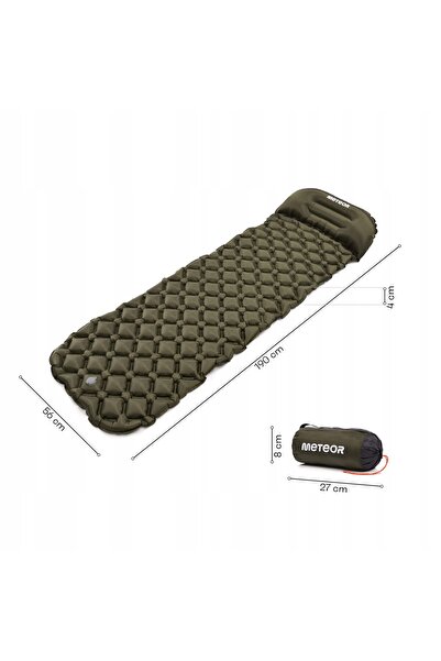 NO BRAND Saltea Karimata turistică groasă cu pernă pentru cort 190x56cm