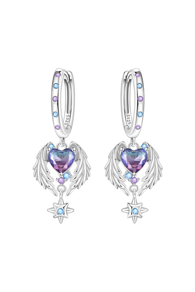 Choice1 OTE4252 MISEFF S925 Sterling Silver Earring Exquisite Elegant Colorfu...