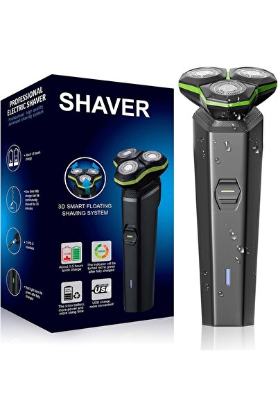 Generic Brand Electric Razor for Men – Rechargeable Electric Shaver with Magn...