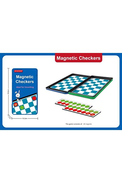 OEM Magnetic Checkers - Toy for Children, Stimulates Creativity and Logical T...