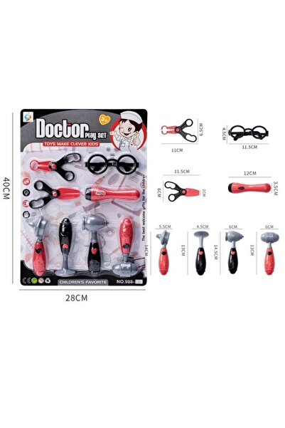 CasaDesteapta.ro Doctor Set - Toy for Children, Role Play, Crafts and Imagina...
