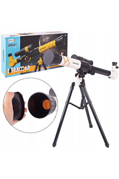 Stator Telescop pentru copii, lunetă educativă de observație, ocular 3x, 20x,...