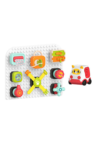 CasaDesteapta.ro Block Baby Car - Toy for Children, Realistic Design, Guaranteed