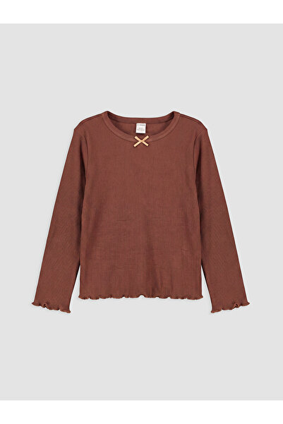 LC Waikiki Crew Neck Bow Detail Girls' T-Shirt 2-Pack