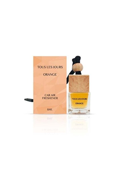 Tous Les Jours - Car Air Freshener - ORANGE