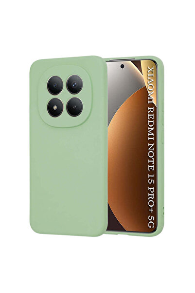 Techsuit Husă pentru Xiaomi Redmi Note 15 Pro+ 5G, SoftFlex, verde deschis - ...