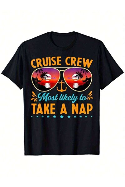 NOURAM Funny Crew Most Likely To Take A T-Shirt - 100% Relaxed Fit Unisex Vac...