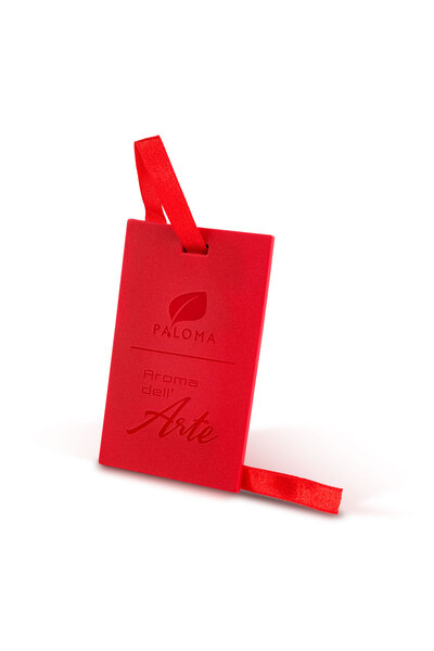 PALOMA Odorizant auto Aroma Del Arte Diavolo Rosso, Parfum elegant, Suspendabil