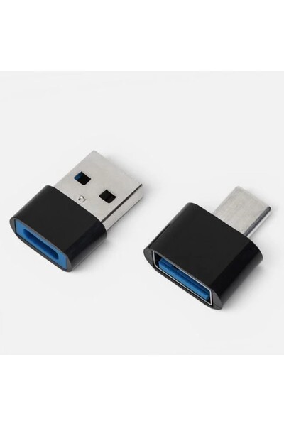 DAsiNU Set cu adaptor USB la Type-C si adaptor Type-C la USB