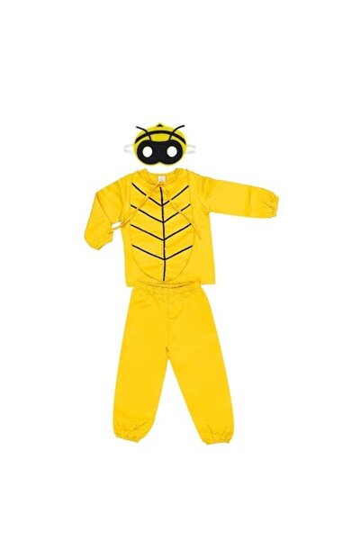 Funny Party Team Costum de albină pentru copii, cu mască, galben, 7-8 ani, 12...
