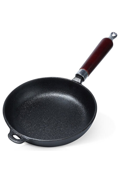 Vilde Tigaie din fontă cu mâner din lemn, 20 cm - Cast Line