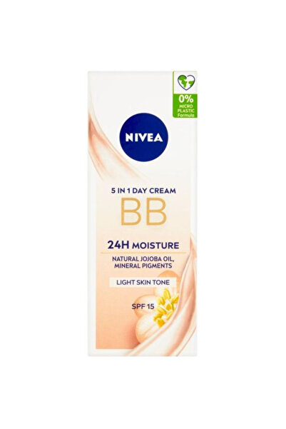 NIVEA Crema de Zi BB cu SPF15 - 5 in 1n Day Cream, Light Skin Tone, 50 ml