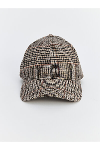 LC Waikiki Plaid Patterned Women's Baseball Cap