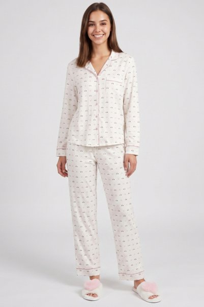R&B Patterned Pyjama Set