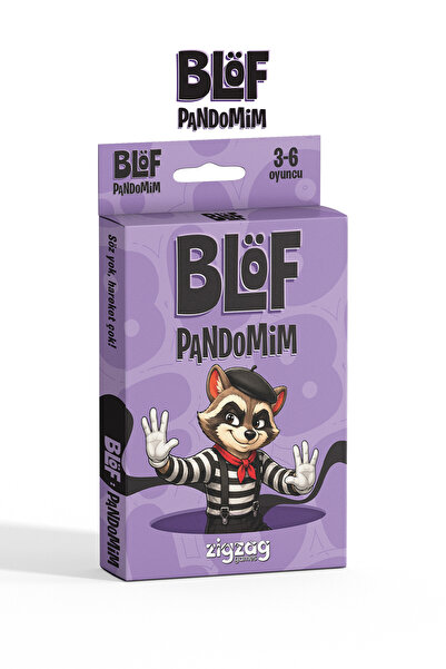 Zigzag Blöf: Pandomim Kart Oyunu | 3-6 Kişilik Konuşmadan Anlatma ve Blöf Oyu...