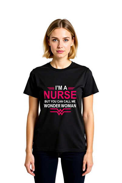 PayBuy Women's Nurse Miracle Printed Short Sleeve Round Neck Cotton T-Shirt C...