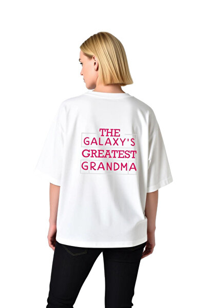 PayBuy Women's Oversize T-Shirt the Greatest of the Galaxy Printed Retro Styl...