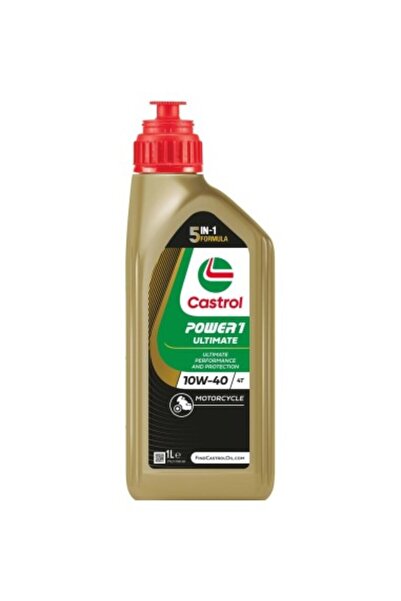 CASTROL Ulei de motor pentru motociclete Power 1 Ultimate 4T 10W40 1L