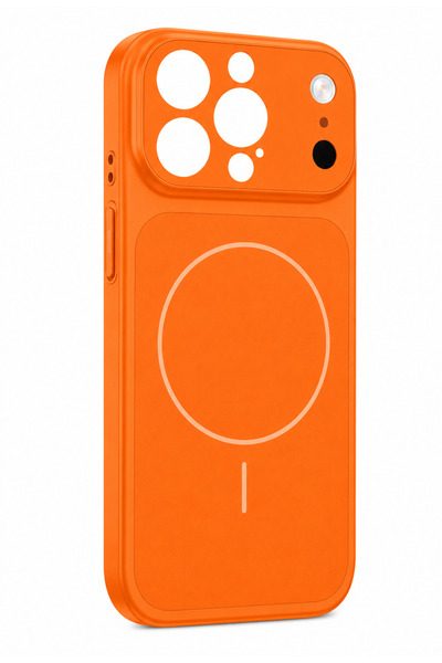 Generic Brand converter case iphone 16 pro to 17 pro ( cosmic orange)