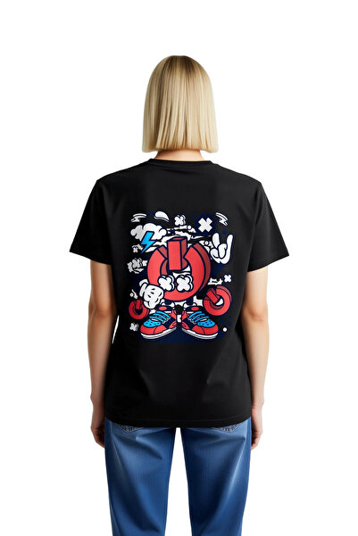 PayBuy Women's Retro Game Character Printed Short Sleeve T-Shirt 100% Cotton ...
