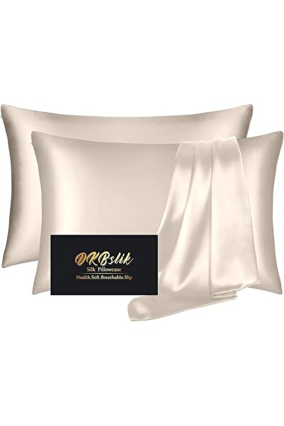 GENERAL Silk Pillowcase for Hair and Skin, Mulberry Silk Pillow Cases Queen S...