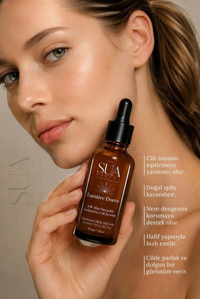 Sua Horeca Lumière Dorée Illuminating Face Serum Revitalizing with 24K Gold Particles 30 ml
