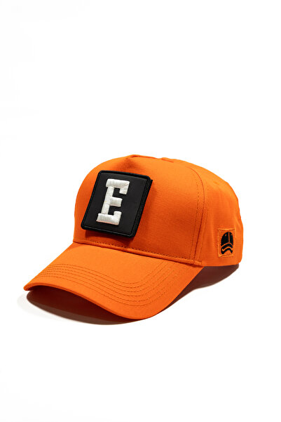 all hats Replaceable Patch Hat with Letter E Patch Detail |   Meshless Flat T...