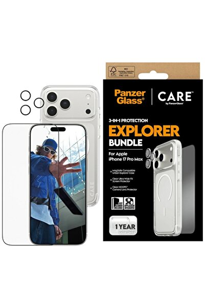 CARE by PanzerGlass® CARE by PanzerGlass Θήκη Flagship Explorer 3 σε 1 + Γυαλ...