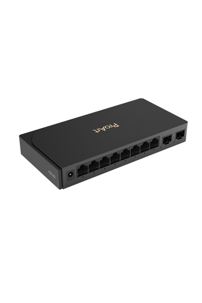 ASUS ProArt PQG-U1080 Switch cu 8 porturi 2.5G + 2 porturi 10G SFP+, Negru