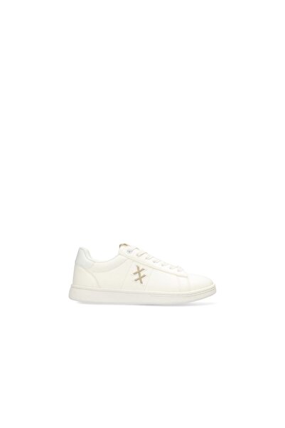 MEXX Γυναικείο Sneaker Nila Άσπρο/Χρυσό